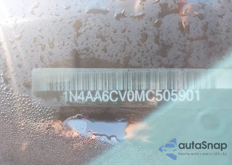 2021 Nissan Maxima Sv из США, поврежденный, VIN 1N4AA6CV0MC505901